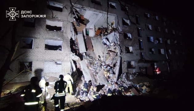 ロシア軍、ウクライナ南部ザポリッジャをミサイルと無人機で攻撃　負傷者１５名