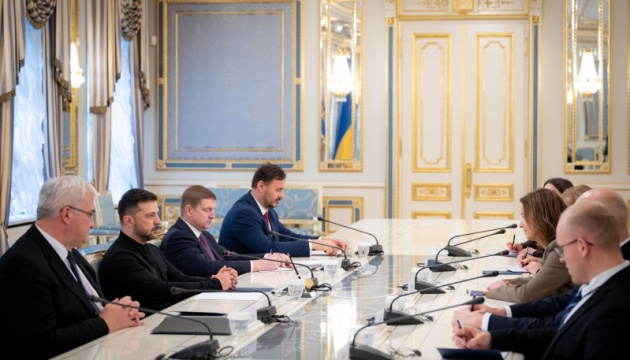 Зеленський зустрівся з віцепрем’єркою Словенії