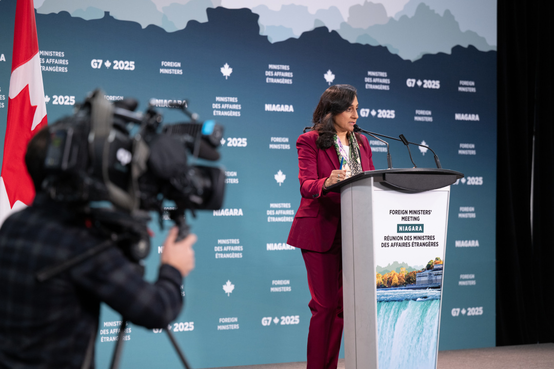 Аніта Ананд Фото: G7.Canada.ca