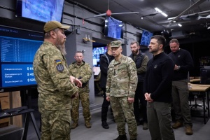 Зеленський відзначив нагородами бійців Сил безпілотних систем