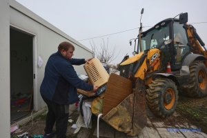 У Харкові почали демонтаж модульного містечка для переселенців: залишаються дев’ятеро мешканців