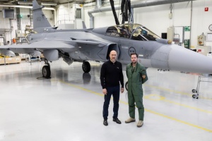 Shmyhal, Saab leadership discuss delivery of Gripen jets to Ukraine