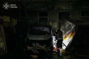 Fires in Kyiv extinguished after Russian drone attack