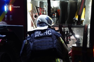 Large-scale fires erupt in Poltava region after Russian shelling, one person injured