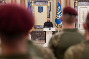Зеленський відзначив державними нагородами воїнів ДШВ