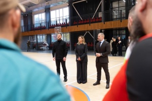 Zelenska familiarizes herself with implementation of barrier-free projects in Borodianka and Bucha