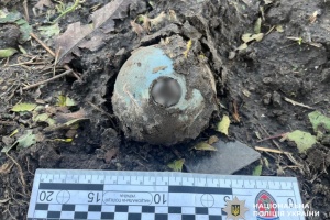 Cluster munition from Russian missile destroyed in Kirovohrad region
