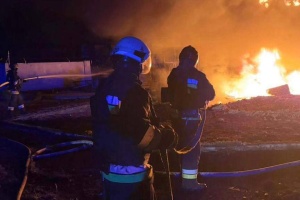 Russians attack energy, transport infrastructure in Odesa region with drones