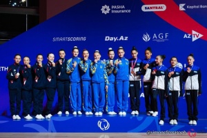 Україна виграла чотири нагороди на ЧС-2025 зі спортивної аеробіки в Азербайджані