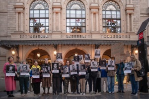 Українці Барселони протестують проти виступів російських артистів у театрі Лісео