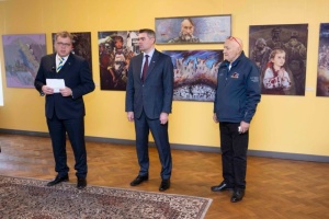 У парламенті Естонії представили виставку «Маріуполь нескорений»