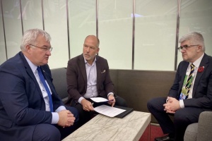FM Sybiha met with president of World Congress of Ukrainians in Canada