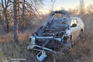 На Харківщині росіяни вдарили безпілотником по автомобілю газової служби