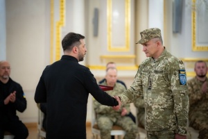 Zelensky honors service members, families of fallen Heroes with state awards