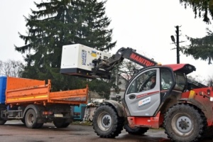 Comunidades de la región de Cherníguiv reciben generadores de Taiwán