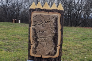 В урочищі Барвінкова гора встановили збільшені копії знахідок із Більського городища