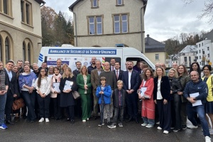 У Люксембурзі «розстріляна швидка» зібрала кошти на 112 рятувальних автомобілів