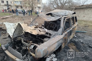 У Балаклії показали наслідки ракетного удару, пошкоджені десятки будинків і дитсадок