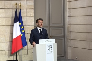 マクロン仏大統領、ウクライナにおける平和が２０２７年までに達成されることへの期待表明