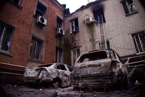 Massive drone attack hits Dnipro: two injured, fires rage across city