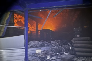 Росіяни вночі вдарили по чотирьох залізничних станціях на Харківщині, є поранений