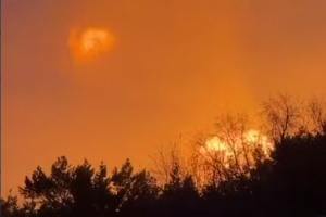 У Росії сталася потужна пожежа через витік газу на магістральному газопроводі