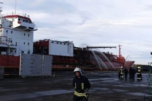 Атака на Ізмаїл: в порту ліквідували пожежу на танкері