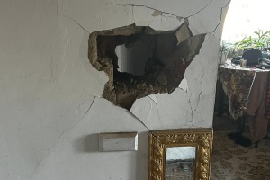 Комбінована атака: на Хмельниччині уламки пошкодили п'ять будинків