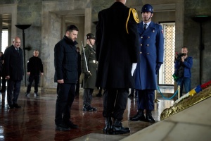 Зеленський в Анкарі вшанував пам’ять Ататюрка