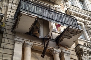 Balcony collapse in Odesa: One injured woman dies, other is in intensive care
