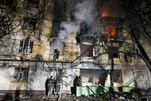 ロシア軍、ザポリッジャを無人機で攻撃　負傷者１９人