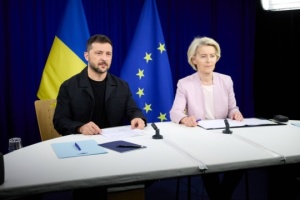 Zełenski i von der Leyen rozmawiali o wykorzystaniu zamrożonych rosyjskich aktywów