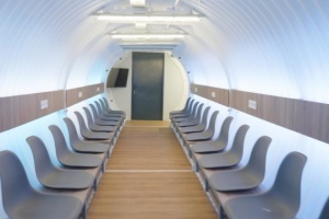 W Borodiance zainstalowano pierwszy modułowy schron podziemny