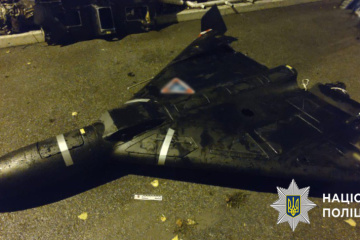 キーウ警察、自家用車で運ばれていた自爆型無人機「シャヘド」を差し押さえ