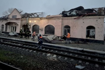 Dans la nuit, la Russie a attaqué des infrastructures ferroviaires dans trois régions d’Ukraine 