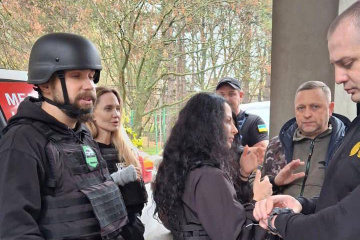 アンジェリーナ・ジョリーさん、ウクライナ南部訪問の印象を語る