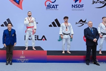 L'Ukraine remporte les premières médailles aux Championnats du monde de Jiu-Jitsu 2025