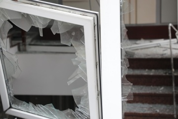 At night, enemy struck business in Chernihiv Oblast with drones, causing fire