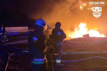 Russen terrorisieren weiter  Region Odessa: Energie- und Transportinfrastruktur mit Drohnen beschädigt