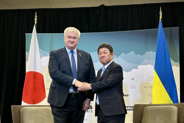 シビハ宇外相、茂木日本外相と会談　エネルギー面のニーズを伝える