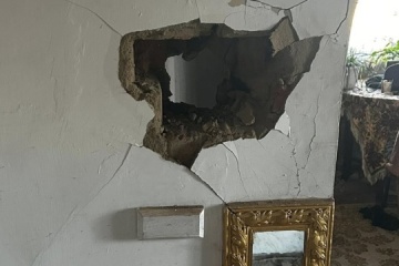 Combined attack: Debris damage five houses in Khmelnytskyi region