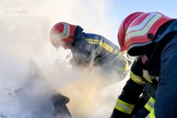 Fire extinguished at critical facility in Ivano-Frankivsk region after enemy shelling
