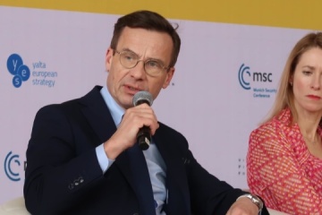 Swedish PM calls for forcing Putin to negotiating table 