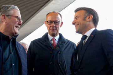 Merz, Macron i Starmer wydali oświadczenie po ogłoszeniu wyników spotkania Koalicji Chętnych

