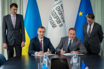 La France lance deux projets majeurs de santé en Ukraine 