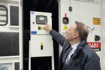 EU und Deutschland übergeben an Ukraine 143 Generatoren für über 100 Krankenhäuser