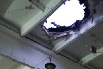 Russians damage municipal enterprise in Dnipro district of Kherson