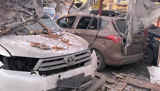 Russian missile strike damages enterprise in Dnipro