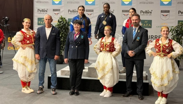 Ірина Домбровська виграла дві медалі Євро U23 з важкої атлетики