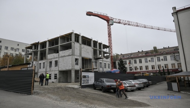 У Запоріжжі будують новий хірургічний корпус обласної дитячої лікарні
